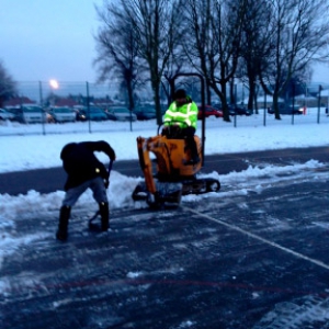 Pedestrian Snow Clearing - Kirklees 2