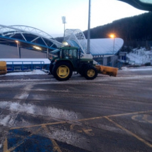 Snow Clearing - John Smith Stadium Huddersfield